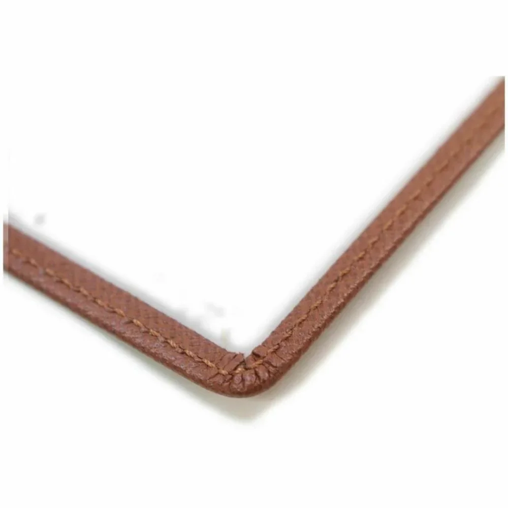 Louis Vuitton Brown Leather Card Case Pass Holder